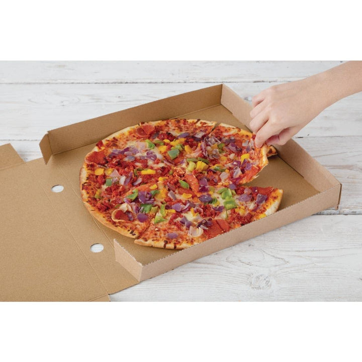 Fiesta DC725 Kraft Pizza Box, 35,6 cm (50 Stück) 30.6cm, 30.6cm