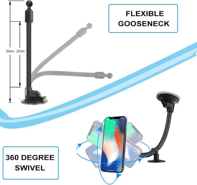 Oilcan Windschutzscheibe Autohalterung Tablet Halterung, Flexible Auto Handy & Tablethalterungen mit