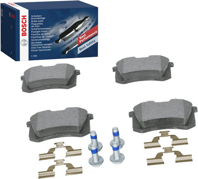 Bosch BP938 Bremsbeläge - Vorderachse - ECE-R90 Zertifizierung - vier Bremsbeläge pro Set & Bosch BP