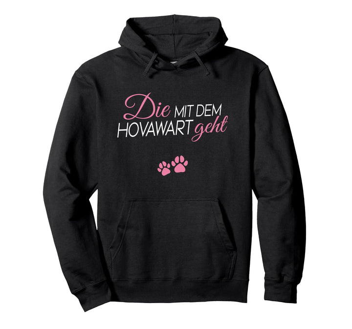 Die mit dem Hovawart geht Pullover Hoodie