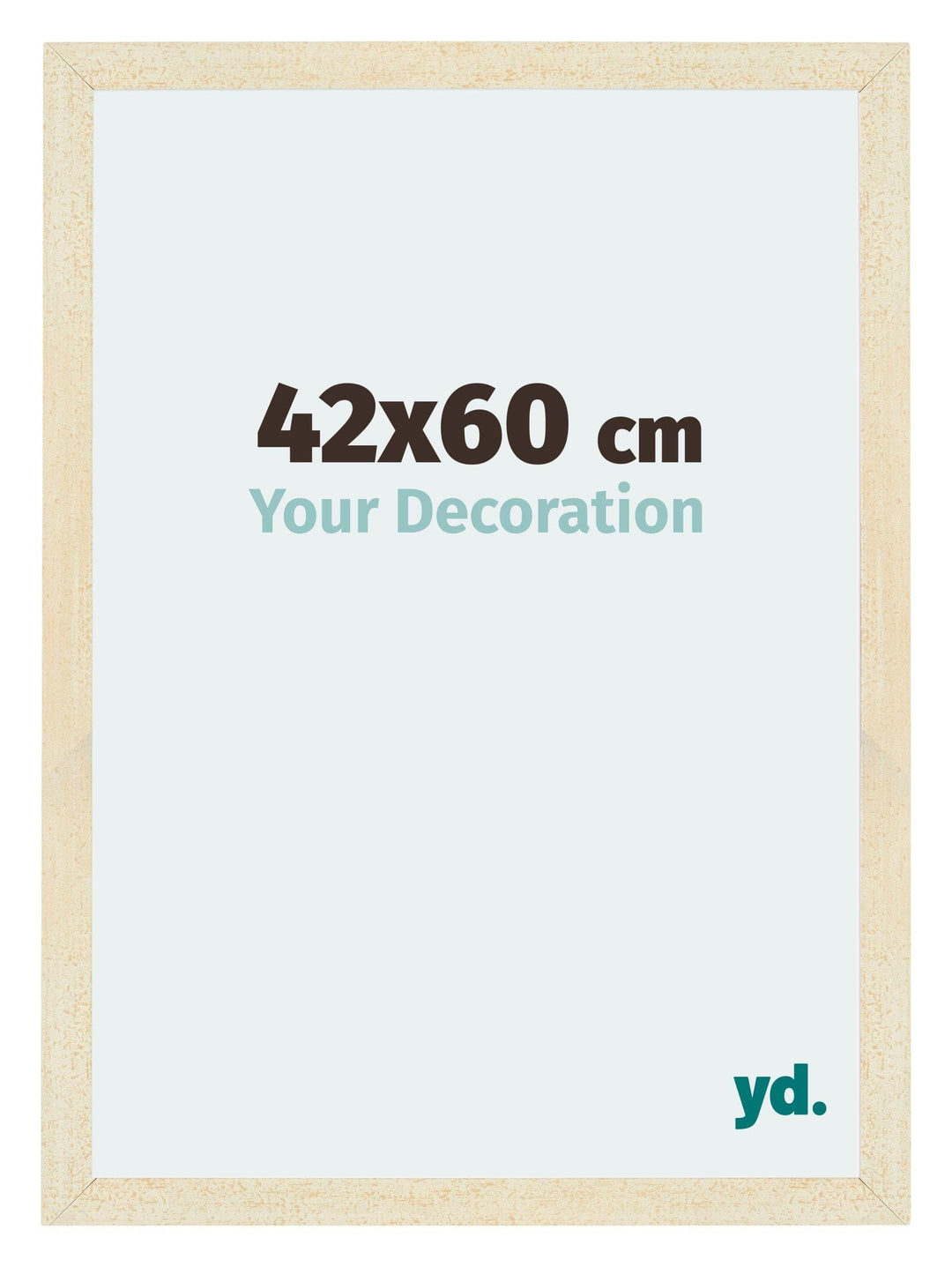 yd. Your Decoration - Bilderrahmen 42x60 cm - Bilderrahmen aus MDF mit Acrylglas - Antireflex - Ausg
