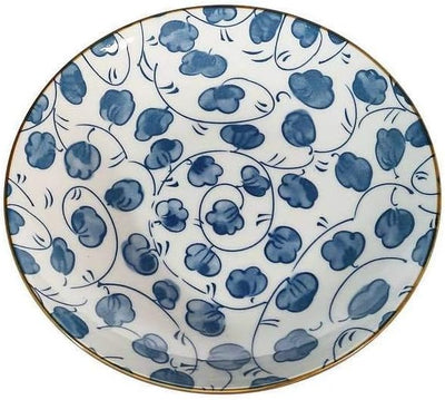 lachineuse 2686 4 Teller, Porzellan, Japanisches Design
