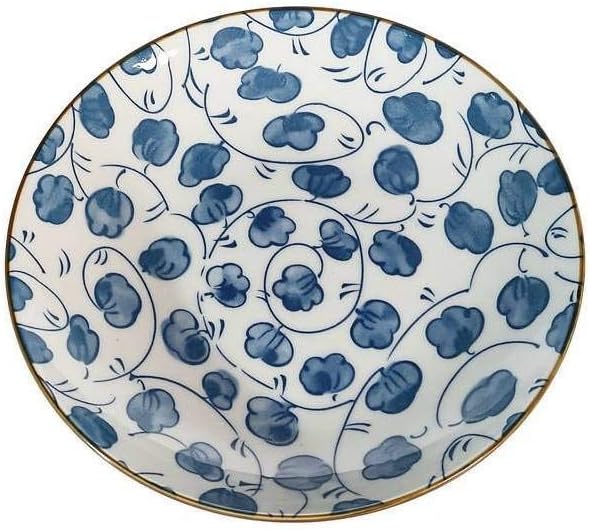 lachineuse 2686 4 Teller, Porzellan, Japanisches Design