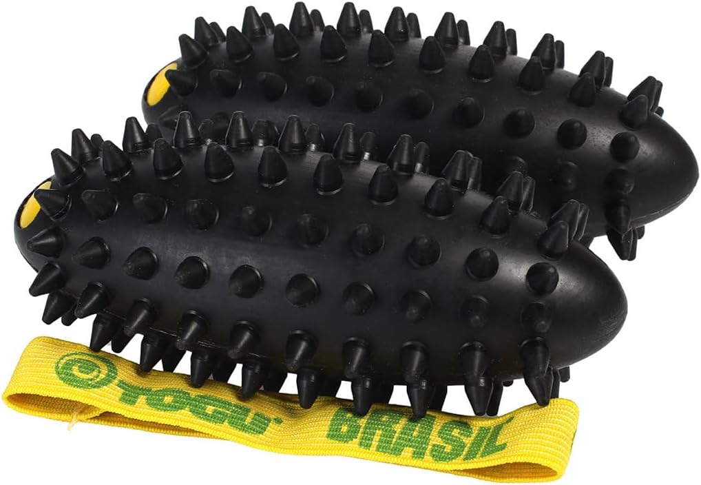 Brasil black 2er Set, Tiefenmuskulatur Handtrainer schwarz, made in Germany