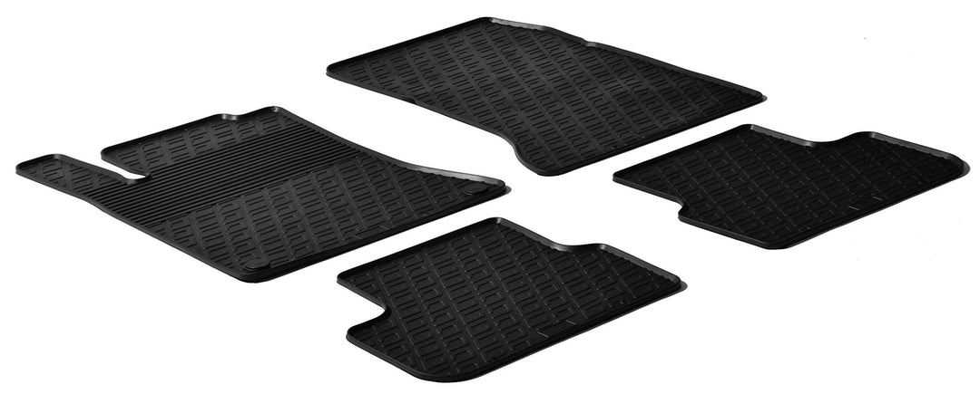 Satz Gummimatten kompatibel mit Mercedes B-Klasse W246 2011-2019/A-Klasse W176 2012-2018/CLA/GLA 201