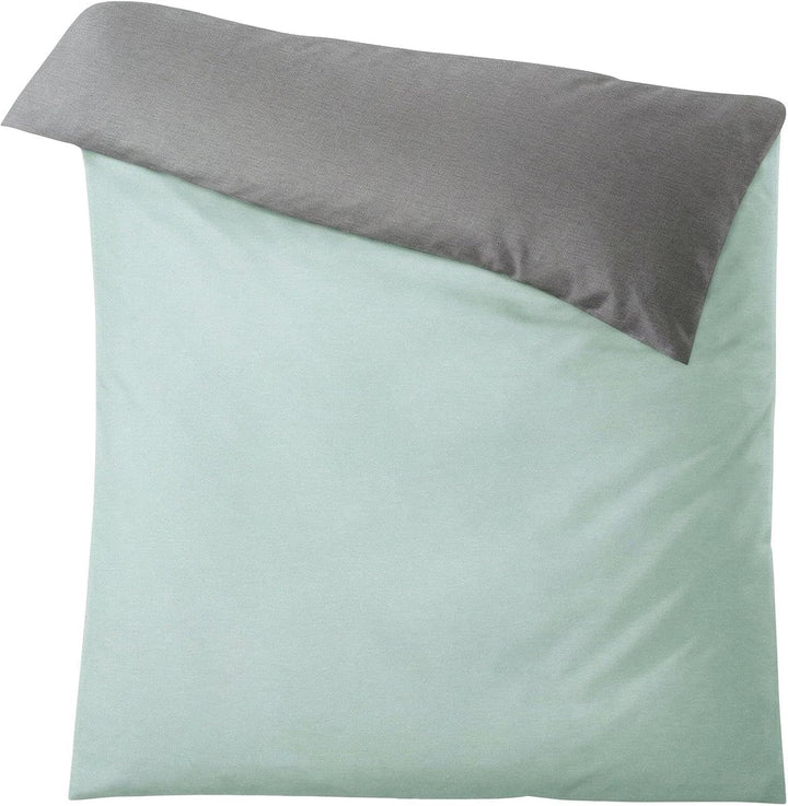 Kleine Wolke Bettwäsche Gracia 155x220 cm (80x80 cm) Mint, 155x220 cm (80x80 cm) Mint