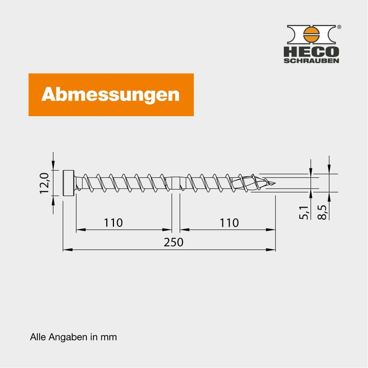 HECO-TOPIX-plus CombiConnect 8,5