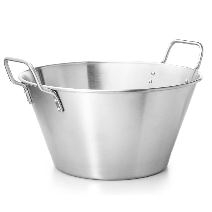 Forgast Sieb Edelstahl | ⌀40cm | Küchensieb | Nudelsieb | Seiher | Metallsieb | Edelstahlsiebe | Bla