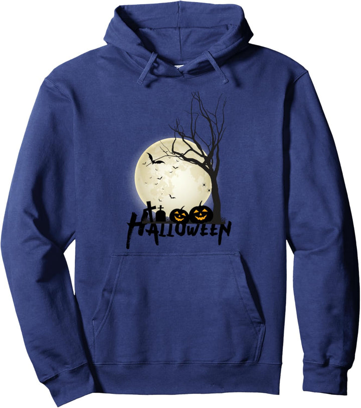 Jack O Lantern Kürbisse Mondlicht | Halloween Party Kostüm Pullover Hoodie