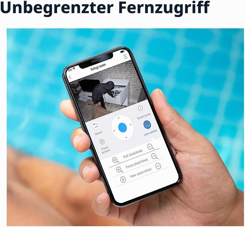 SANNCE WLAN Kamera Set 2 Stück 3MP nur für SANNCE 3MP WLAN Überwachungskamera System 2 Stück Kamera,