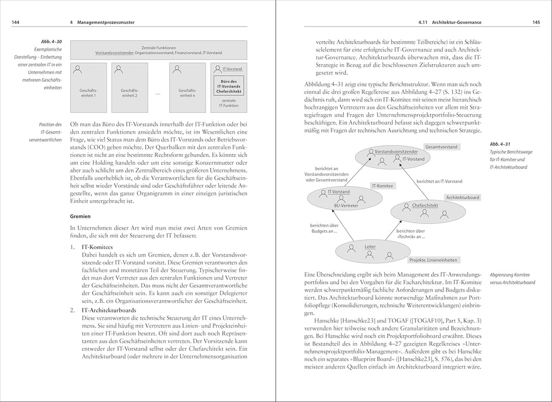 IT-Unternehmensarchitektur: Von der Geschäftsstrategie zur optimalen IT-Unterstützung, Gebundenes Bu