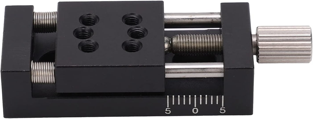 VOBOR Manuelle Plattform X-Achsen Lineartisch Manuelle Feinabstimmung Plattform Schiebetisch Alumini