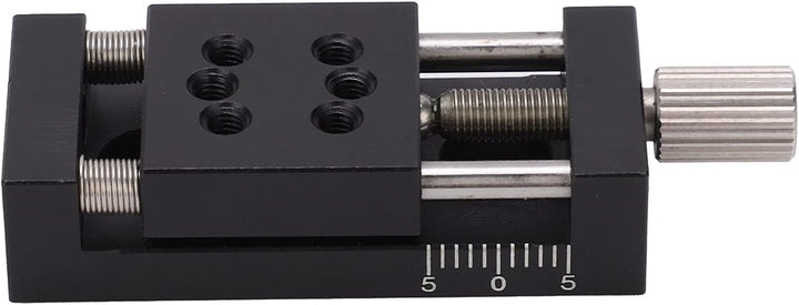 VOBOR Manuelle Plattform X-Achsen Lineartisch Manuelle Feinabstimmung Plattform Schiebetisch Alumini