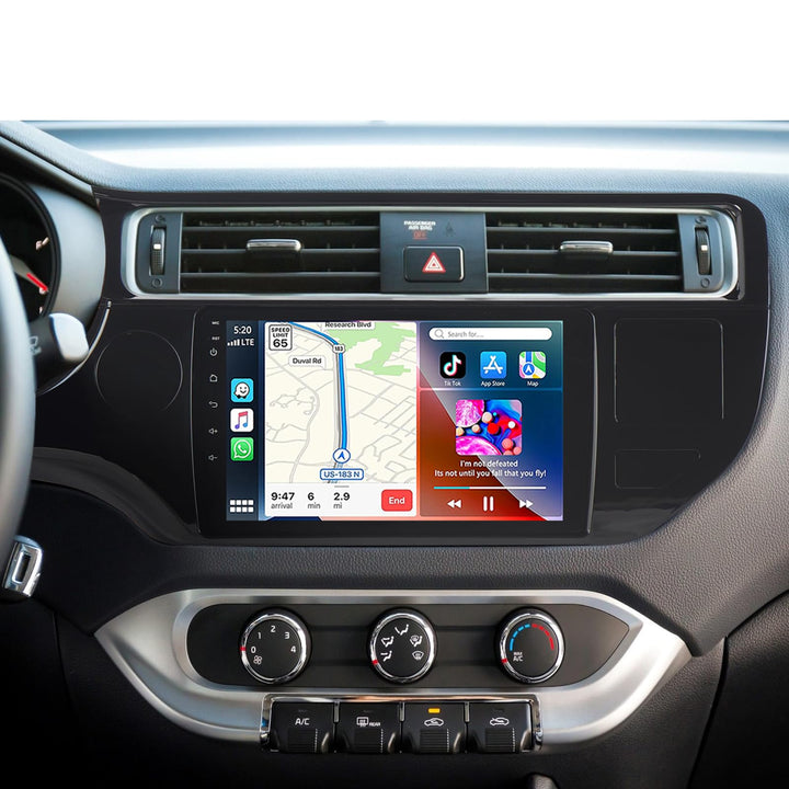 4+64GB 9 Zoll Android 15 Autoradio für Kia Rio iii Pride UB 2015-2017 Low-end Touch Screen Navigator