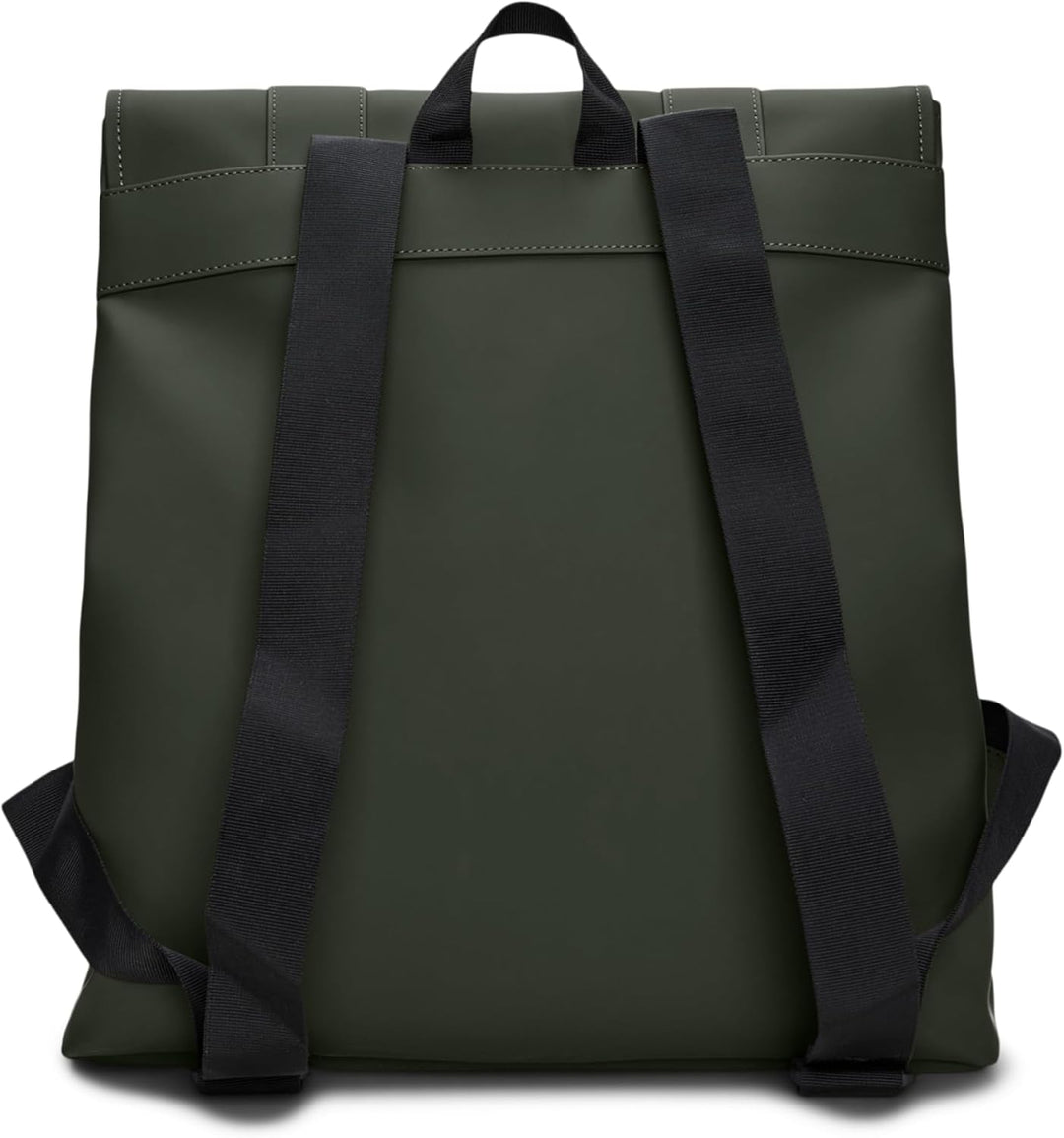 RAINS Unisex MSN Bag Rucksack, Einheitsgröße (2023 edition) Grün