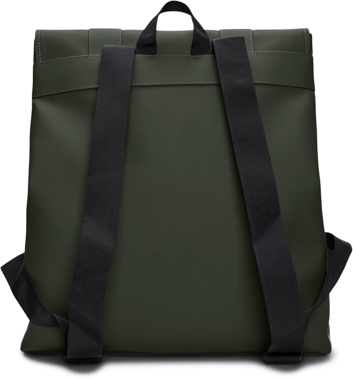 RAINS Unisex MSN Bag Rucksack, Einheitsgröße (2023 edition) Grün