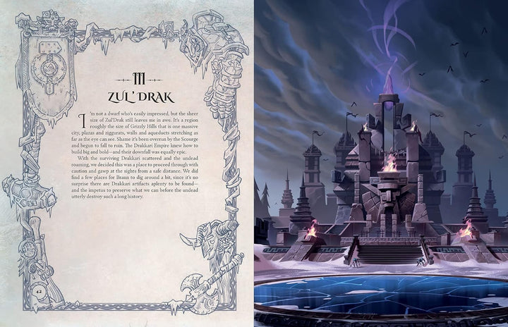 World of Warcraft: Exploring Azeroth - Northrend, Gebundenes Buch