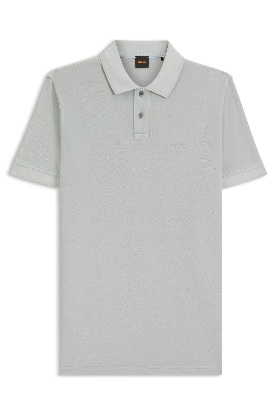 BOSS Herren Prime Polohemd S Silver 043, S Silver 043