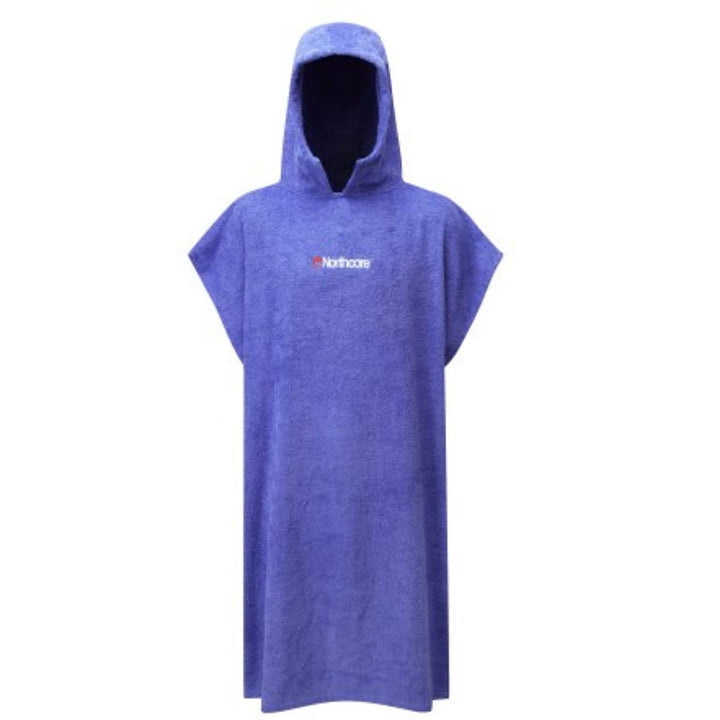 Northcore Beach Basha Wickelponcho Einheitsgrösse Blau, Einheitsgrösse Blau