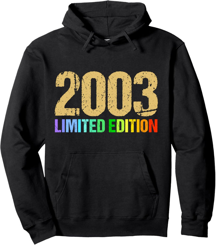 21. Geburtstag Mann Frau 21 Jahre 2003 Deko Lustig Geschenk Pullover Hoodie