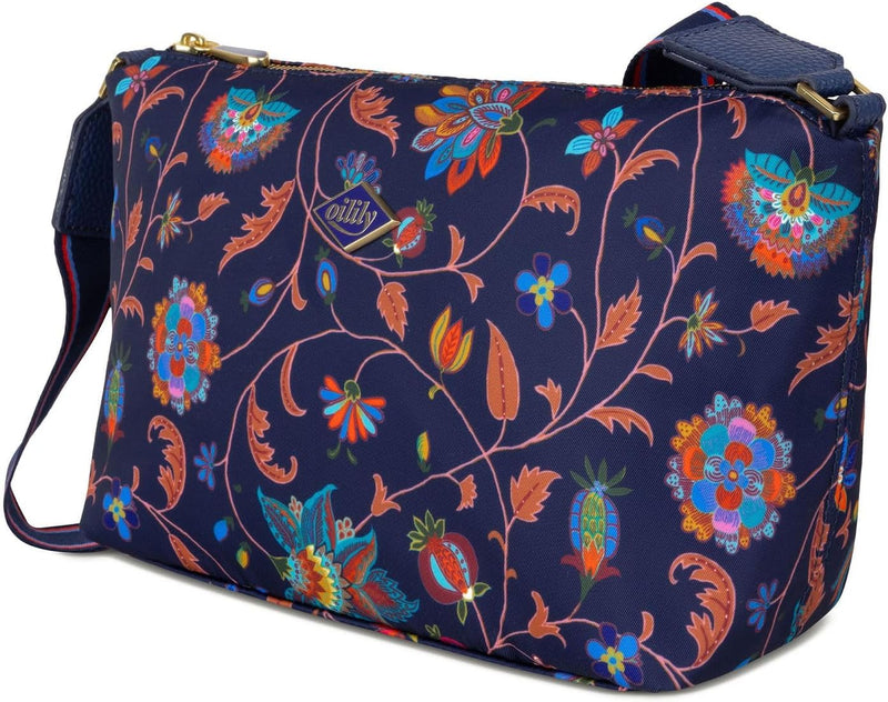 Oilily Sarah Shoulder Bag Joy Flowers Eclipse