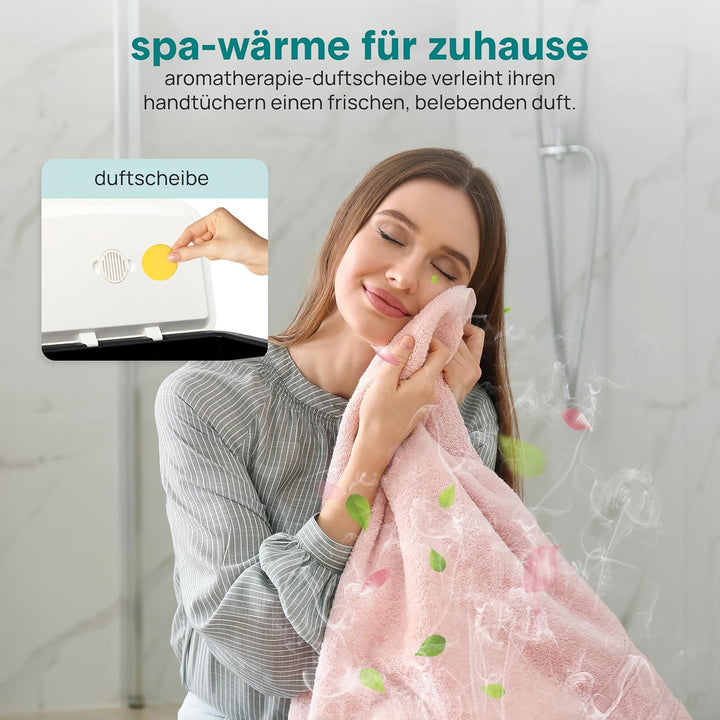 SereneLife Handtuchwärmer Elektrisch- 20L Stehend, Modernes Standgerät als Textilwärmer und Deckenwä