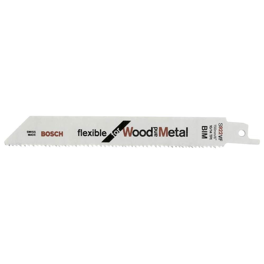 Bosch Professional 2608657558 Säbelsägeblatt 25 Säbelsägebl. S 922 VF, S 922 VF
