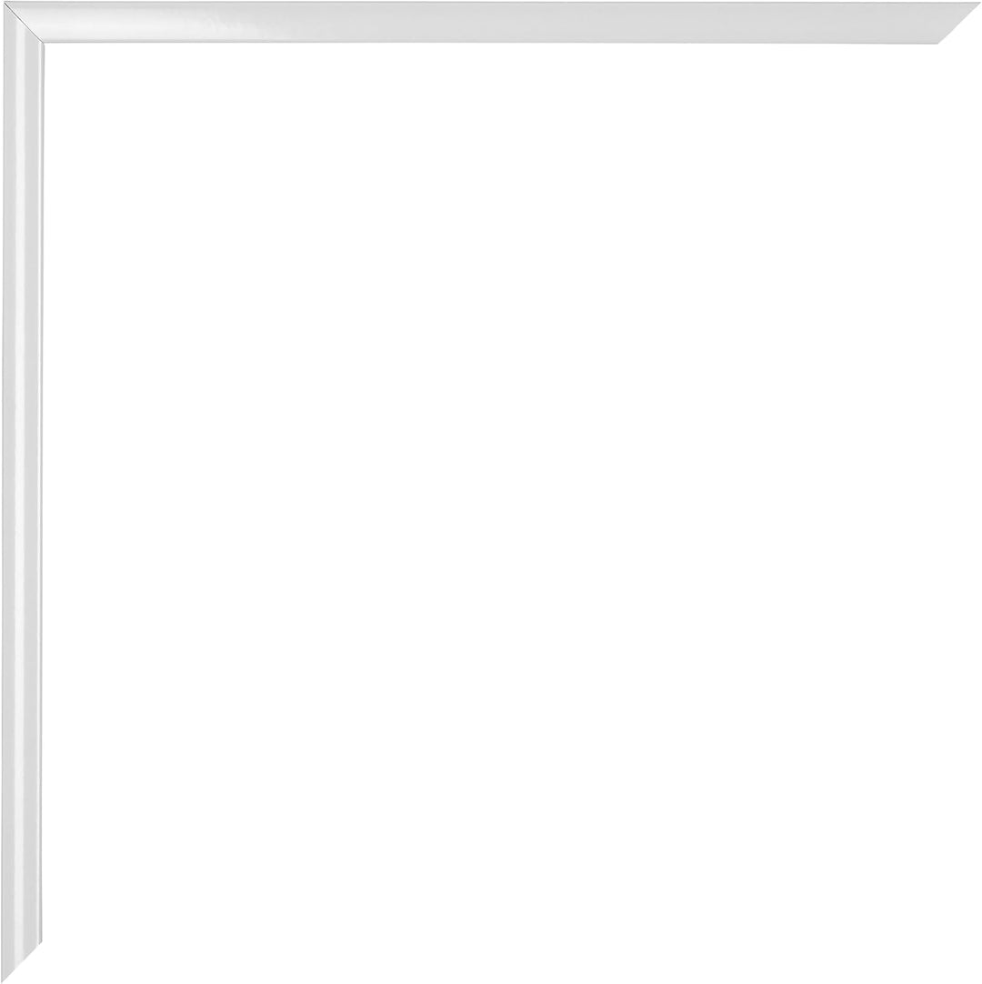 yd. Your Decoration - Bilderrahmen DIN A1 59,4x84 cm - Weiss Hochglanz - Bilderrahmen aus Aluminium