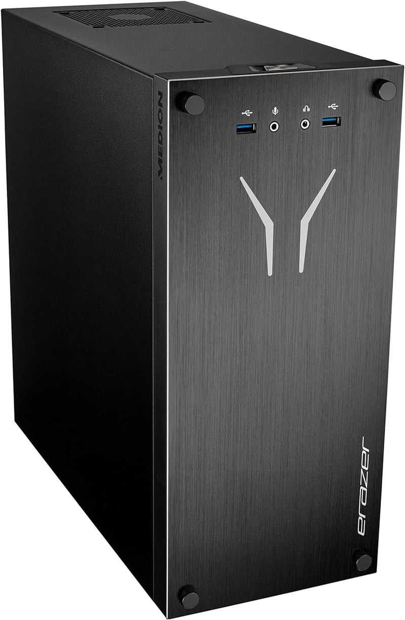 MEDION ERAZER Recon E10 Gaming Desktop PC (Intel Core i5-12400, 16GB DDR4 RAM, 512GB SSD, GeForce GT