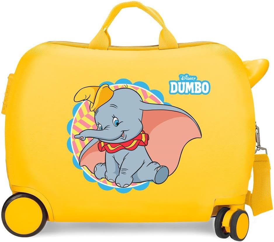 Disney Dumbo Kinderkoffer Ocker 50 x 39 x 20 cm starr ABS-Kombinationsverschluss seitlich 78 l 1,8 k