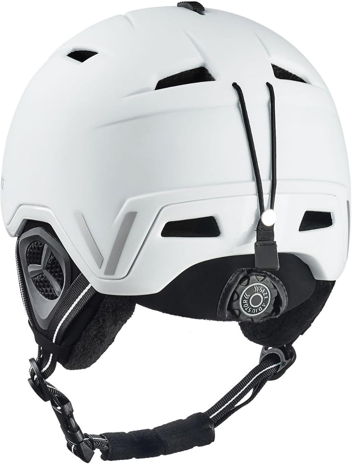 Black Crevice Skihelm Vail I Stossfester Skihelm in sportlichem Design I Skihelm Herren &amp; Damen I Sn