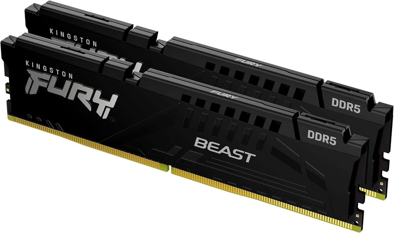 Kingston FURY Beast Black EXPO DDR5 16GB (2x8GB) 5600MT/s DDR5 CL36 DIMM Desktop Gaming Speicher Kit