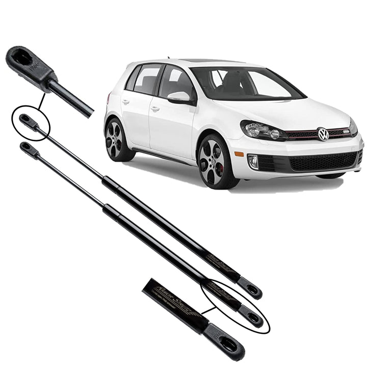 2x Gasfeder Dämpfer Heckklappe Kompatibel mit VW Golf mk6 Fliessheck 2008-2012 A6, 5K. Gasdruckfeder