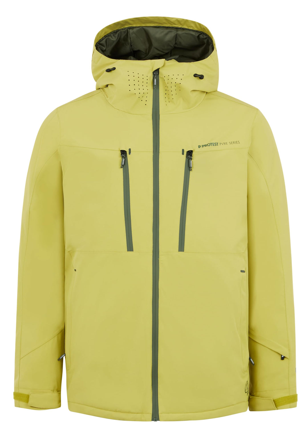 Protest Herren Ski- Und Snowboardjacke PRTTIMO 23 M Spiltpea green, M Spiltpea green