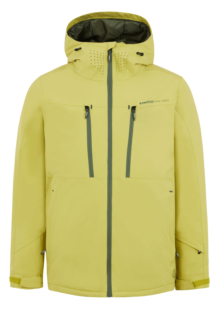 Protest Herren Ski- Und Snowboardjacke PRTTIMO 23 M Spiltpea green, M Spiltpea green