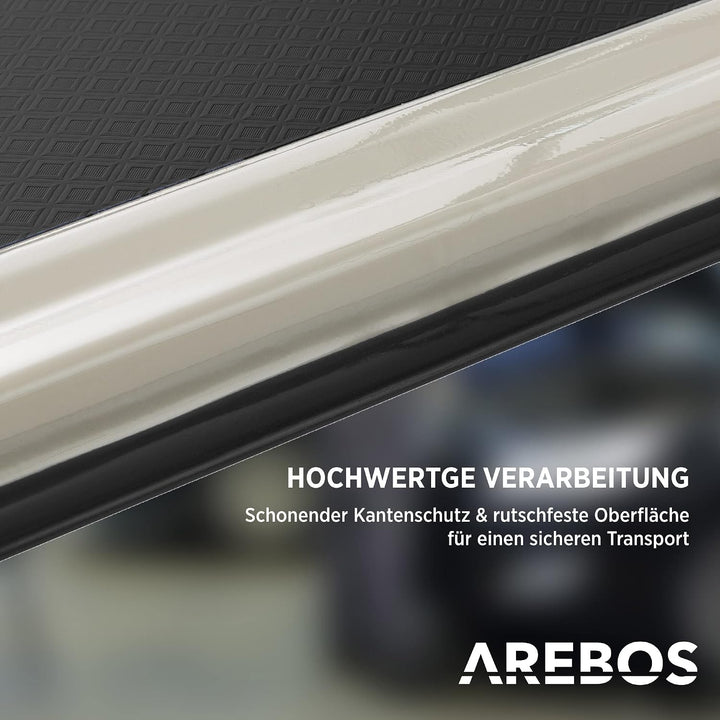 Arebos Plattformwagen | Transportwagen | Plattformwagen klappbar | Klappwagen faltbar | lastenwagen