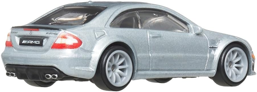 Hot Wheels Premium Boulevard Cars Mercedes-Benz 2008 CLK 63 AMG Modellauto – Massstab 1:64 – Länge 7
