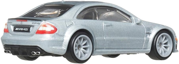 Hot Wheels Premium Boulevard Cars Mercedes-Benz 2008 CLK 63 AMG Modellauto – Massstab 1:64 – Länge 7