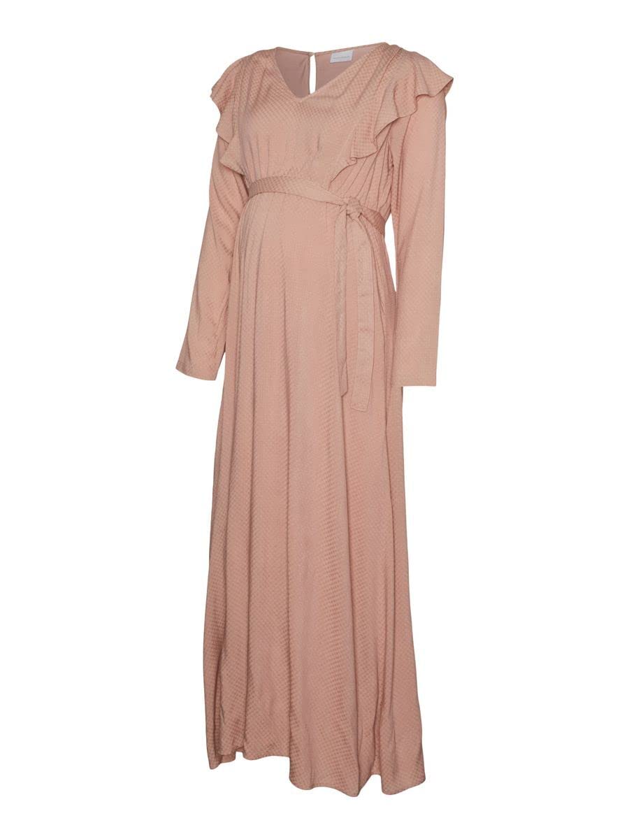 MAMALICIOUS Damen Midikleid M Misty Rose, M Misty Rose