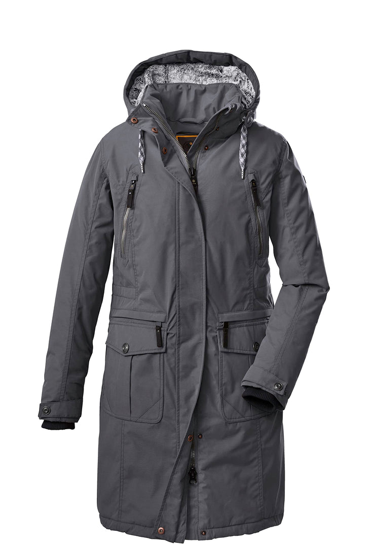 G.I.G.A. DX Damen Gw 47 Wmn Ct Casual Funktionsmantel mit abzippbarer Kapuze 36 dunkelnavy, 36 dunke