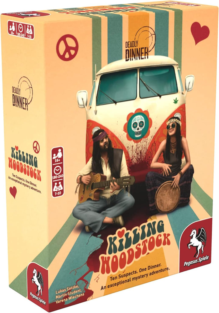 Pegasus Spiele Deadly Dinner - Killing Woodstock (English Edition)