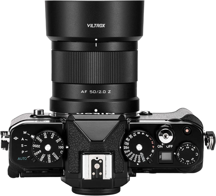 VILTROX 50mm F2 Vollformat Objektiv für Nikon Z, AF 50mm f/2 Z Standard Prime Objektiv mit grosser B
