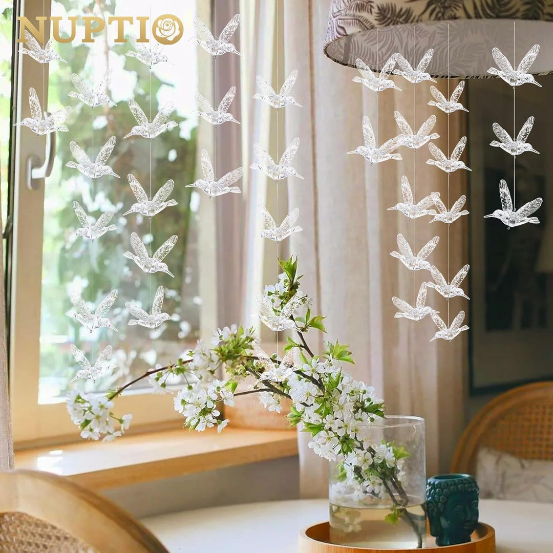NUPTIO 30 Stücke DIY Fliegenden Vogel Dekorative Decke Hängen Ornamente Weihnachtsbaum für Zuhause K