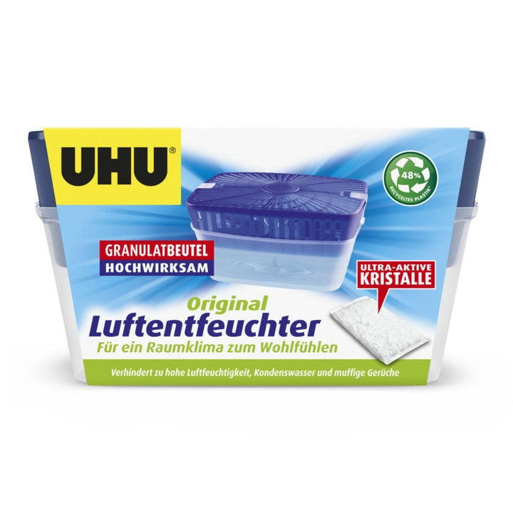 UHU Luftentfeuchter Original, Bekämpft Feuchtigkeit und Schimmel in Wohnräumen, 1000 g 1000g Origina