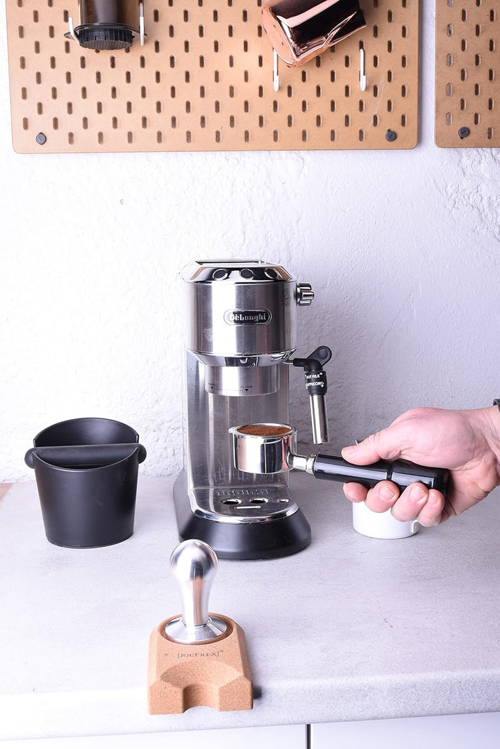 JoeFrex Siebträger für Delonghi Dedica Serie EC685/ EC680 /EC785/EC820/EC850/EC860| aus Edelstahl mi