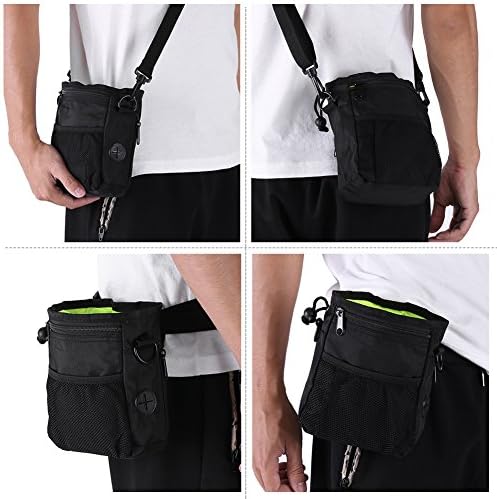 Pet Treat Bag Hund Training Gehorsam Tasche für Kleinigkeiten, Schulter Taillengurt mit integriertem