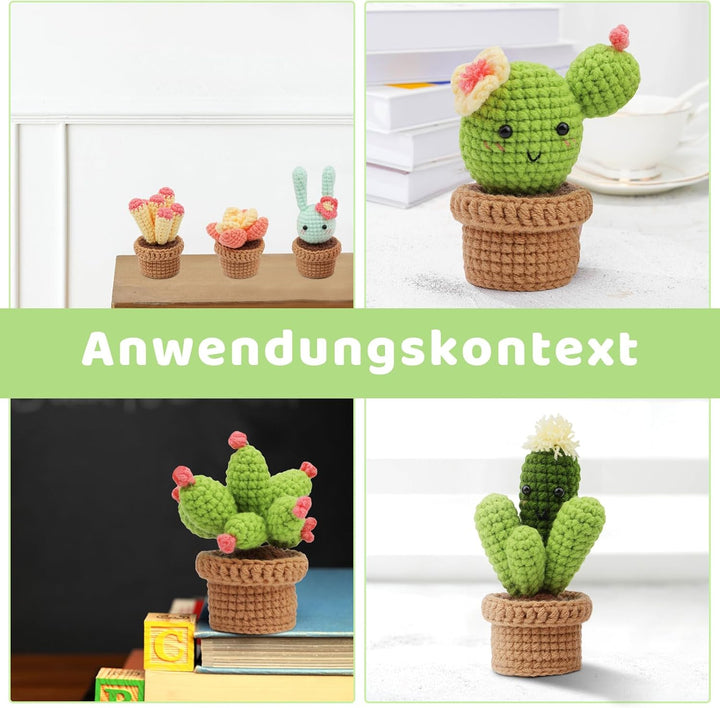 Namner Häkelset für Anfänger, Häkelnadel Set, Häkeln für Anfänger, Häkel-Starterset Fleshiness, für