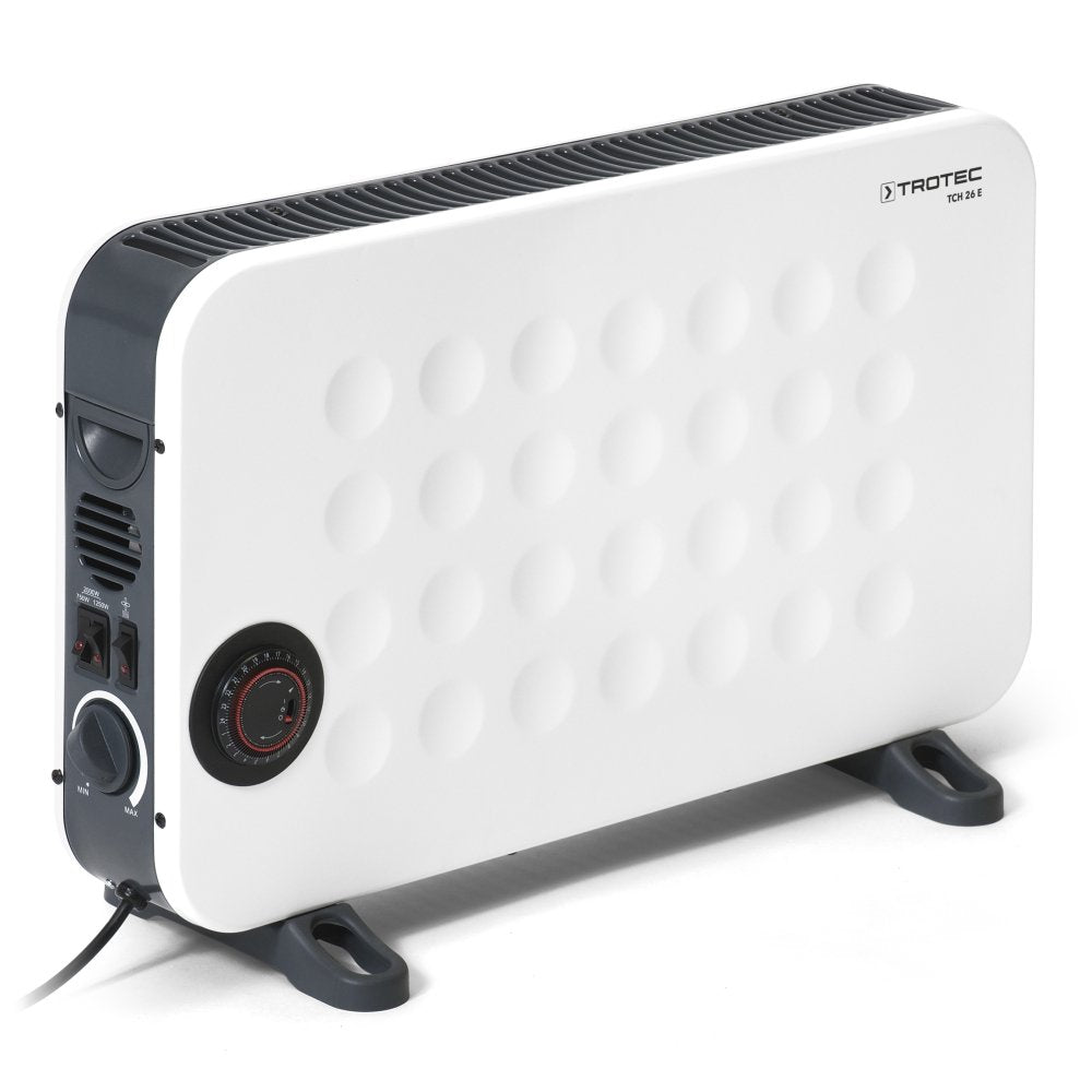 TROTEC Heizkörper elektro TCH 26 E – Heizleistung 750 W / 1250 W / 2000 W – Konvektor mobil, weiss 2