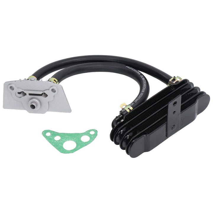 Getriebeölkühler, Motorrad Ölkühler Metall-Motorgetriebekühler, der Schnell Abkühlt Für 50‑150 Cc Cu