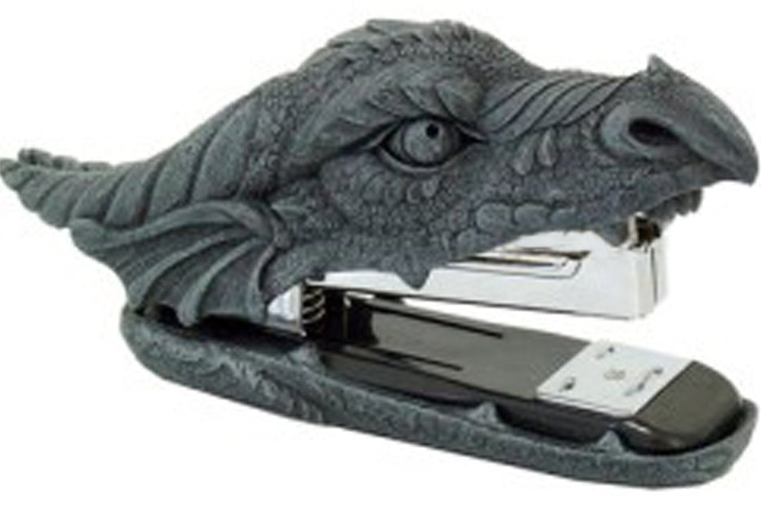 Drachenkopf-Hefter - Drachen Tacker - Deko Figur